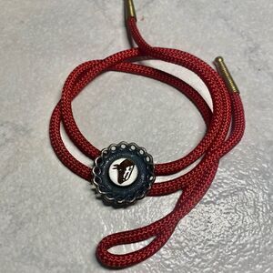 Vintage Bolo Tie Painted Horse Head